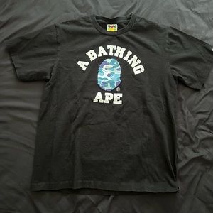 Bape black tee (m)